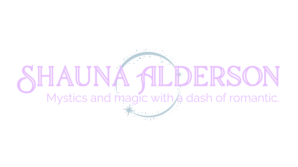 shauna alderson dark banner, mystics and magic with a dash of romantic